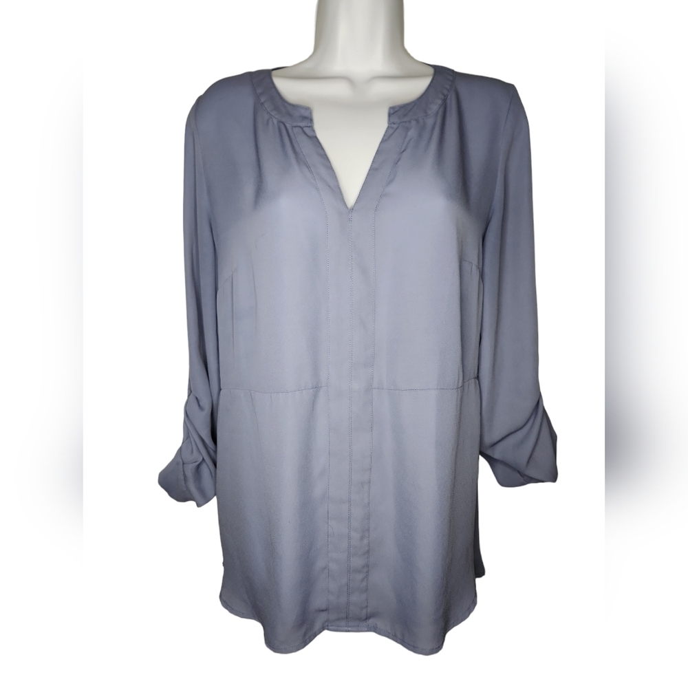 French Blue Slinky Top - Picture 3 of 3